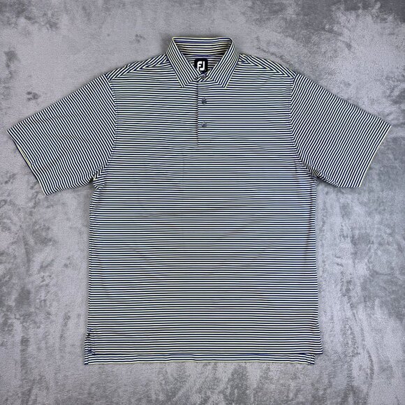 FootJoy Bundle Golf Performance Stretch Mens Athletic Short Sleeve Polo Shirts L - Picture 2 of 9